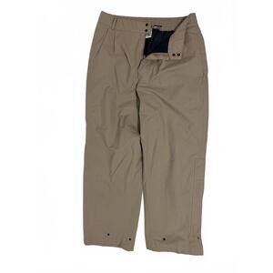 Women’s M Zero Restriction Gor-Tex Golf Outerwear Tan Pants Waterproof